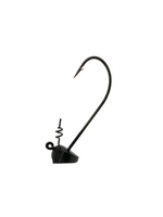 6th Sense Masterclass Shakey Head - Black 3/16oz. 2/0 (3pk)