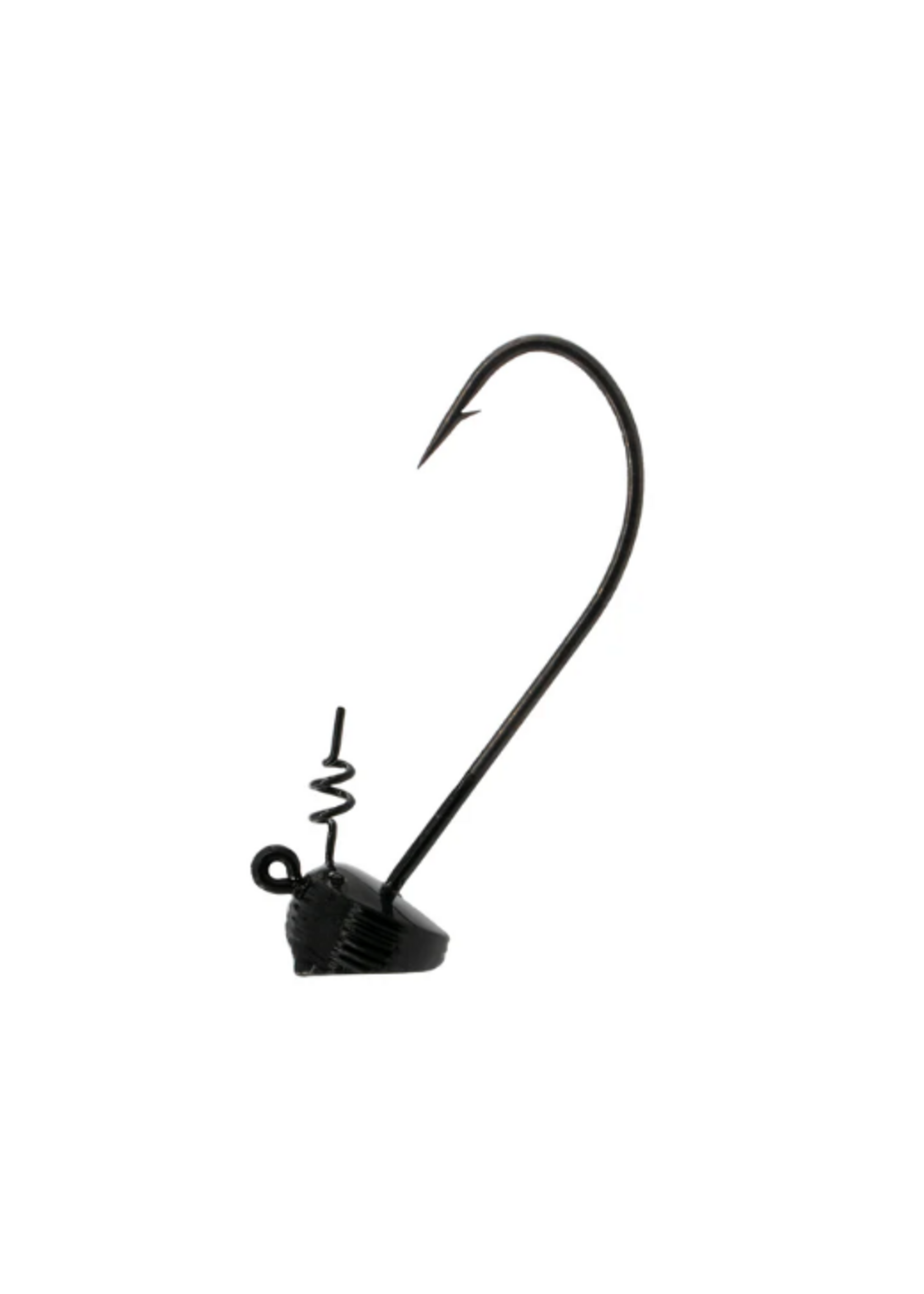 6th Sense Masterclass Shakey Head - Black 3/16oz. 2/0 (3pk)