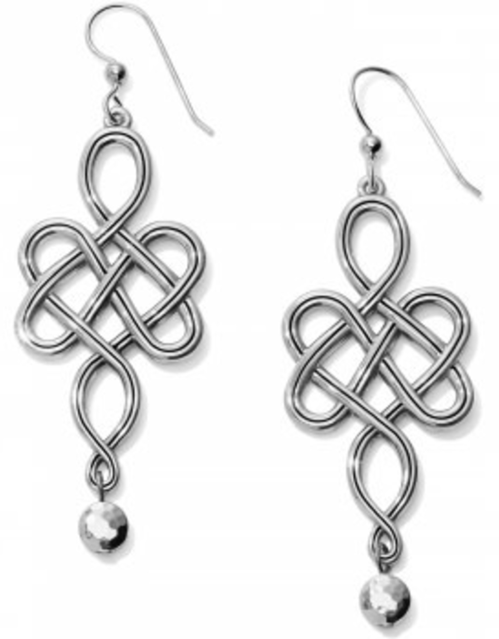 Brighton Interlok Endless Knot French Wire Earrings