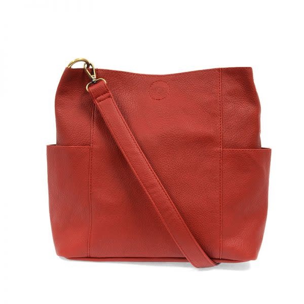 crossbody bag with side pockets