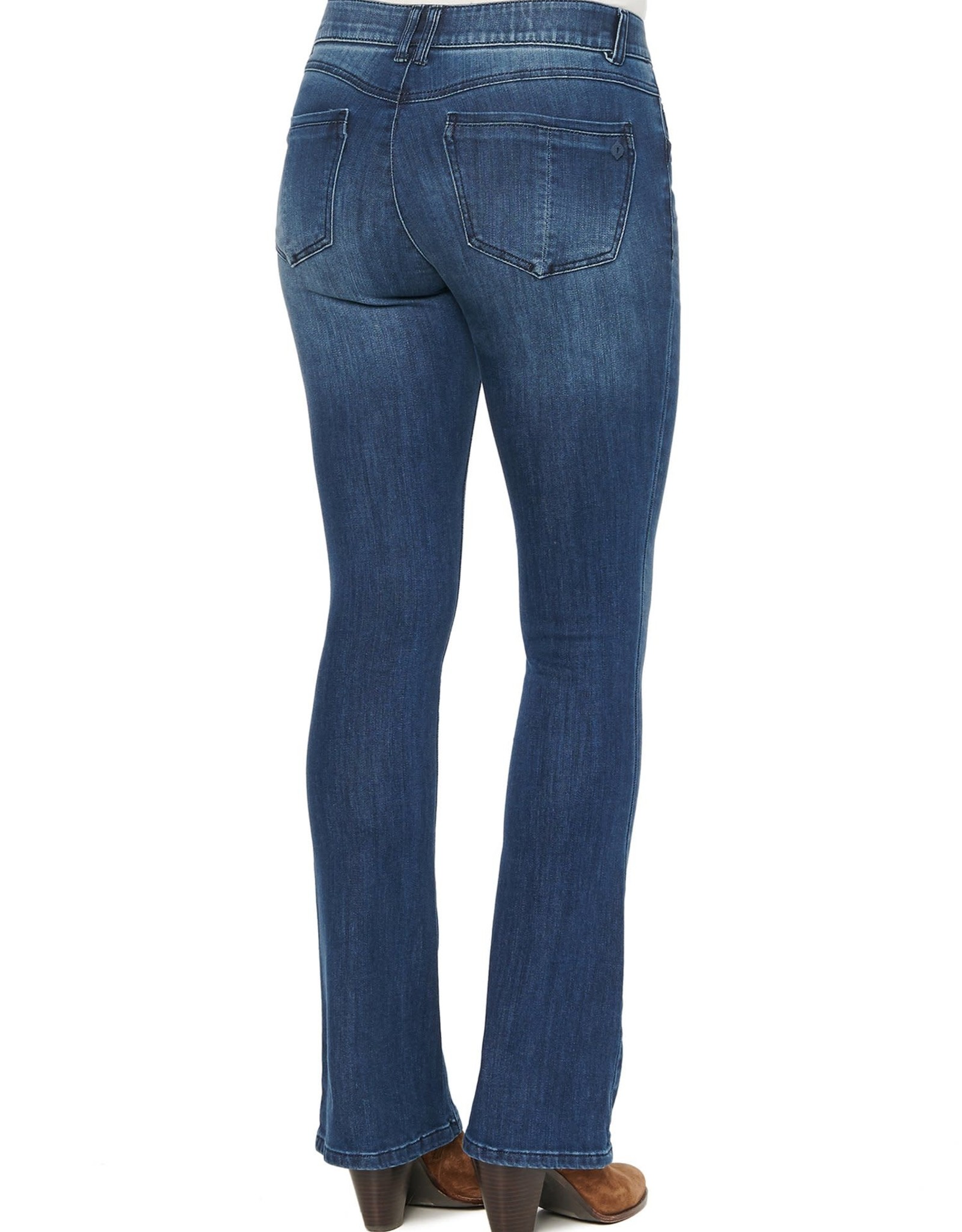 Democracy Democracy B12216WAY Blue Denim Wash Itty Bitty Boot Cut Jean