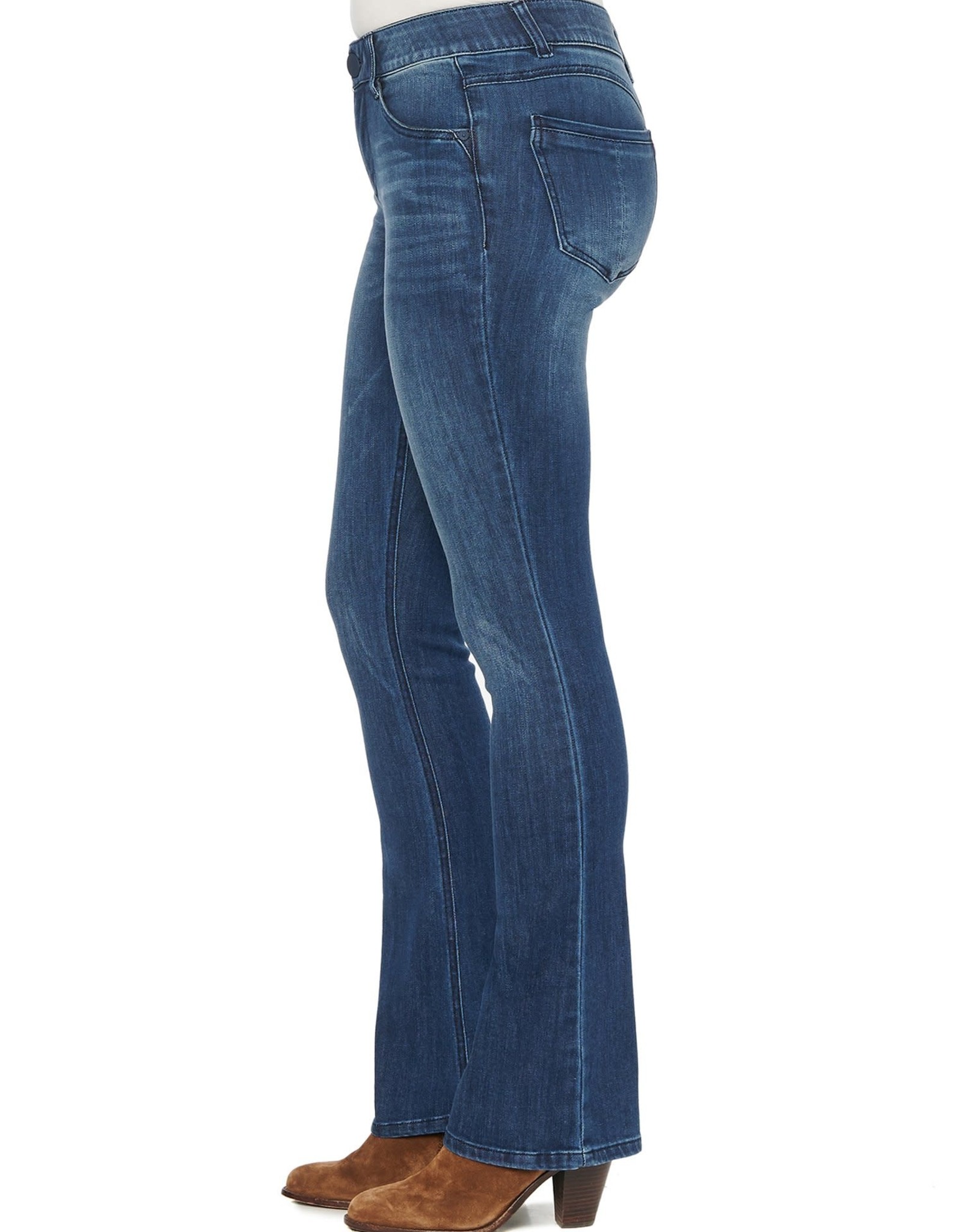 Democracy Democracy B12216WAY Blue Denim Wash Itty Bitty Boot Cut Jean