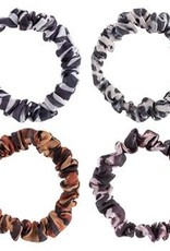 - Leopard Slim Scrunchies