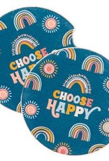 - Choose Happy Car Coasters
