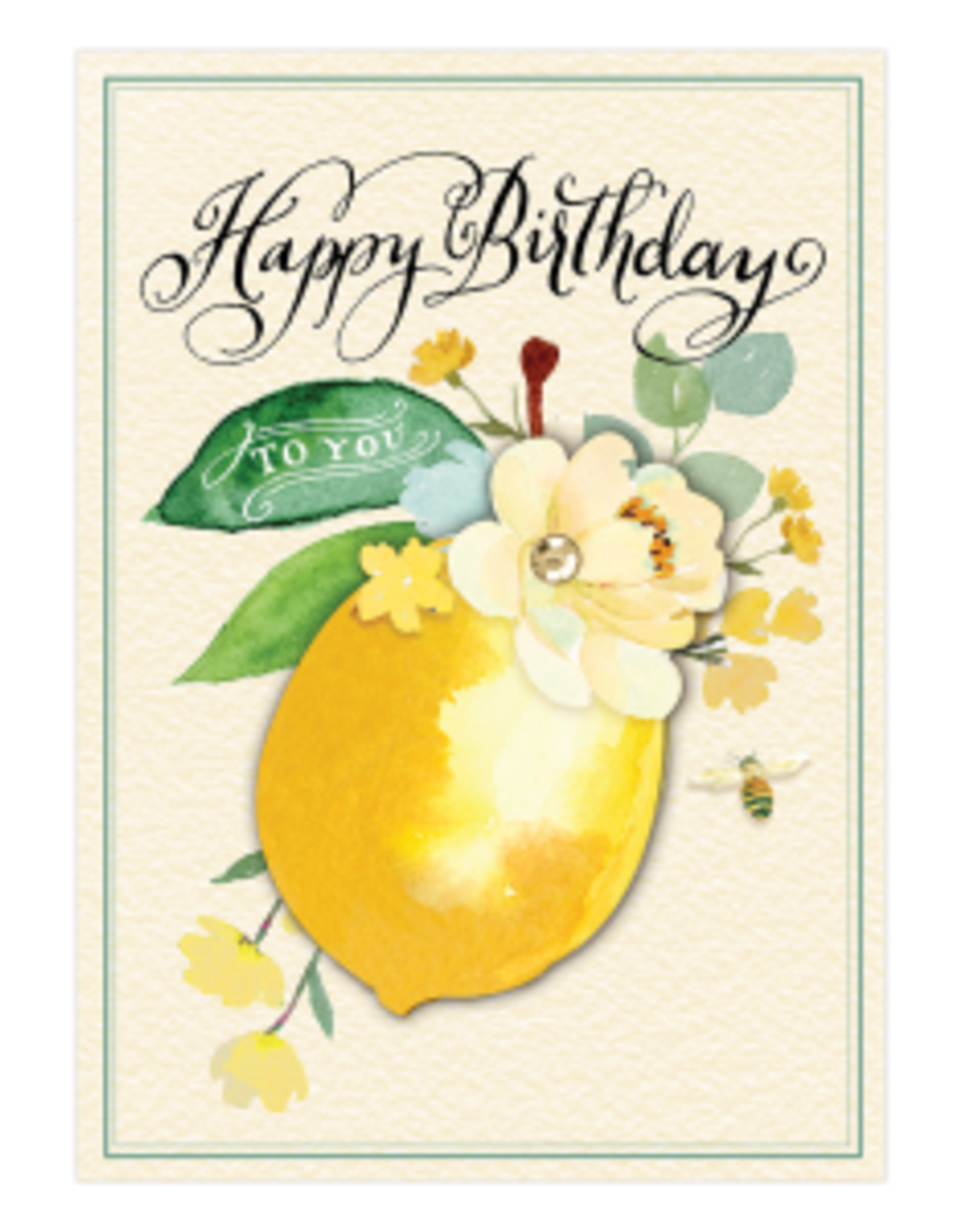 - Sweet Lemon Birthday Card