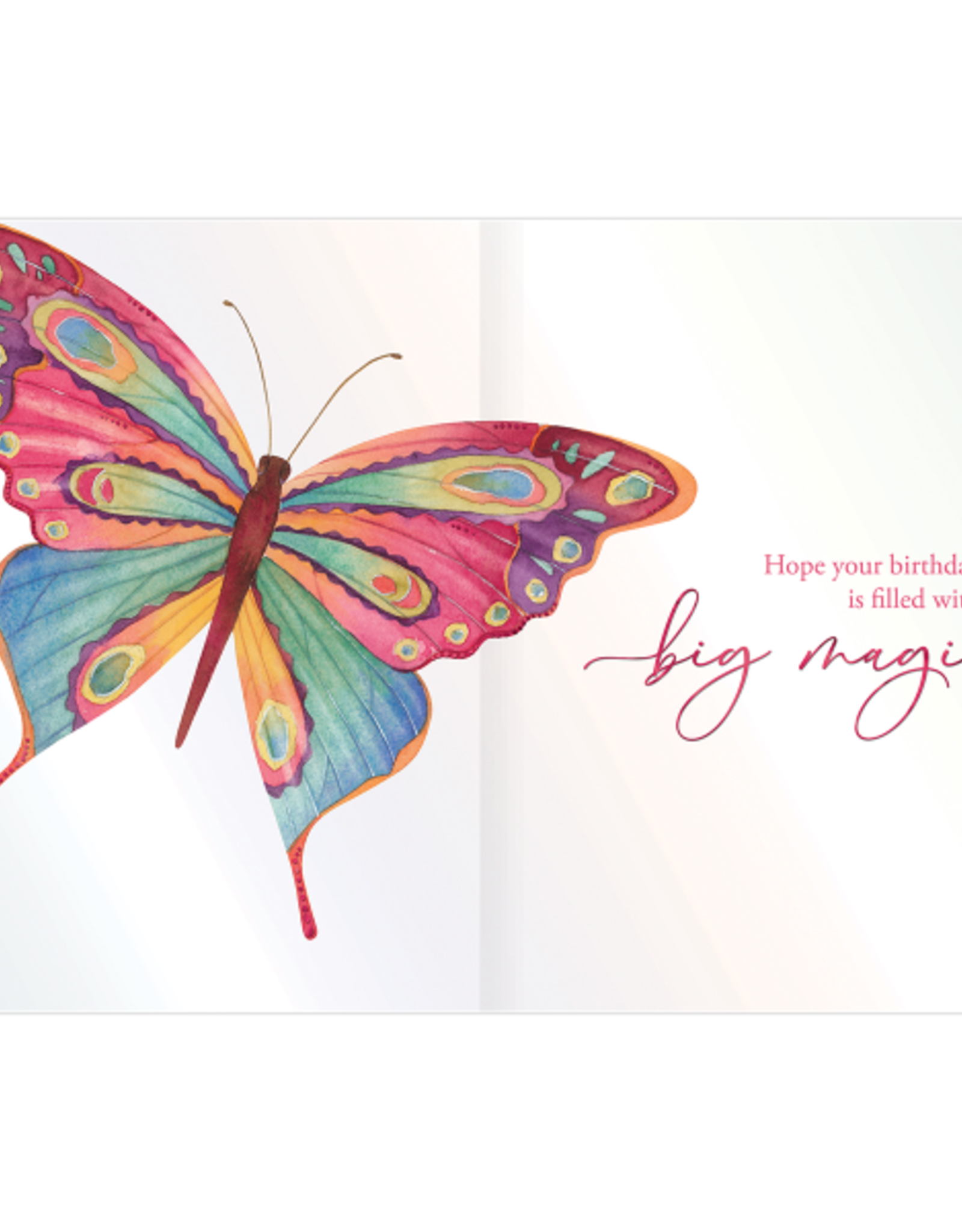 - Glitter Butterfly Birthday Card