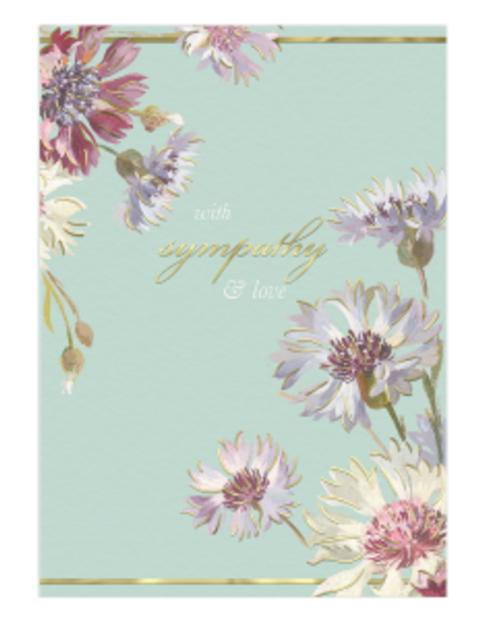 - Wildflowers Sympathy Card