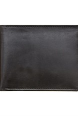 - Men's Black Bifold Leather Wallet