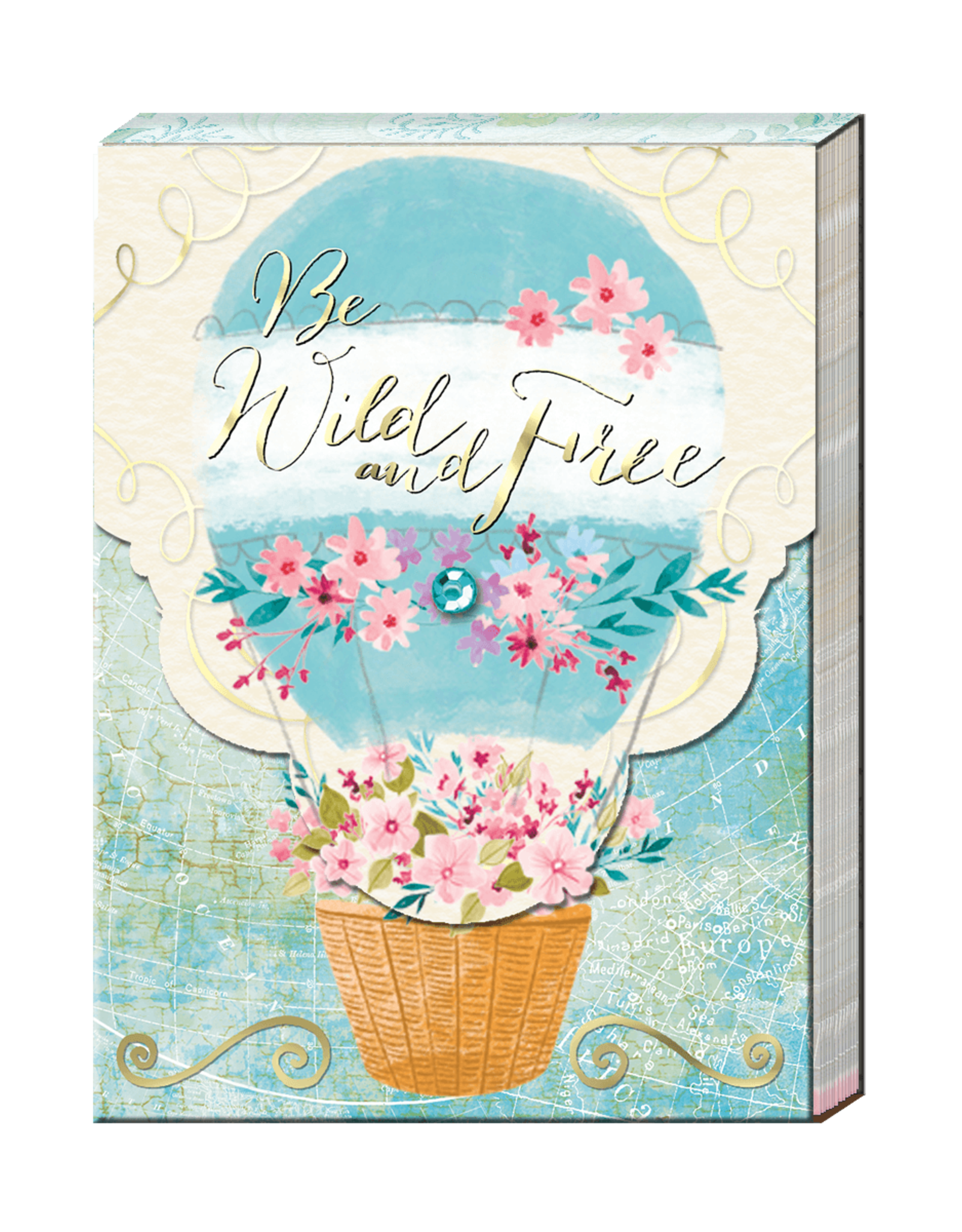 - Be Wild & Free Pocket Notepad