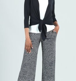 Clara Sunwoo Clara Sun Woo Black Soft Knit Tie Front Cardigan