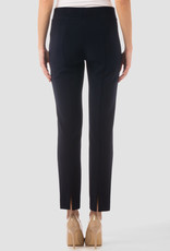 Joseph Ribkoff Navy Pull-On Pant w/Back Slit