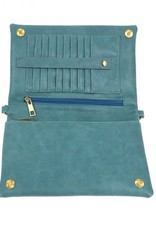 - Turquoise Multi Pocket Crossbody
