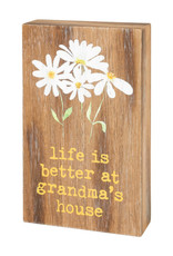 - Life is Better At Grandma's House Box Sign