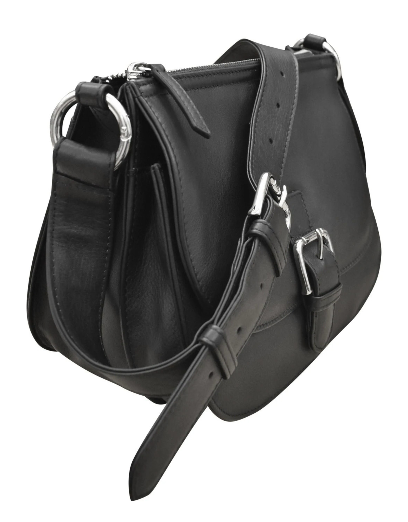 Black Saddle Bag