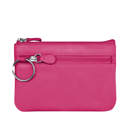 - Pink Coin Holder w/Key Ring