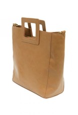 - Camel Square Handle Tote