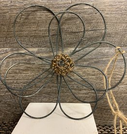 Wire Flower Wall Art Decor