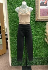 Black Fleece Lined High Wasited Legging