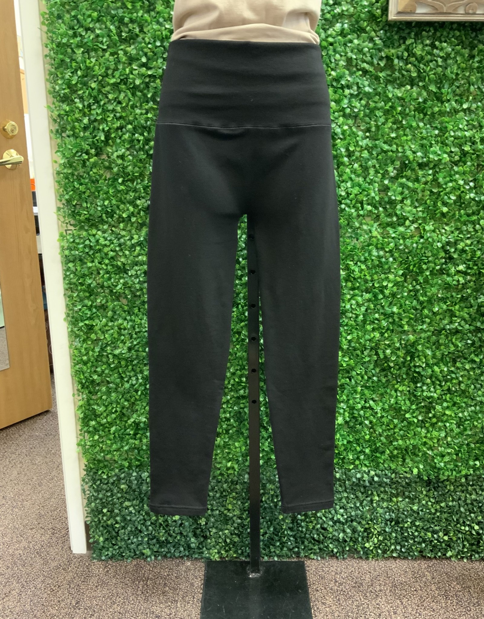 Black Fleece Lined High Wasited Legging