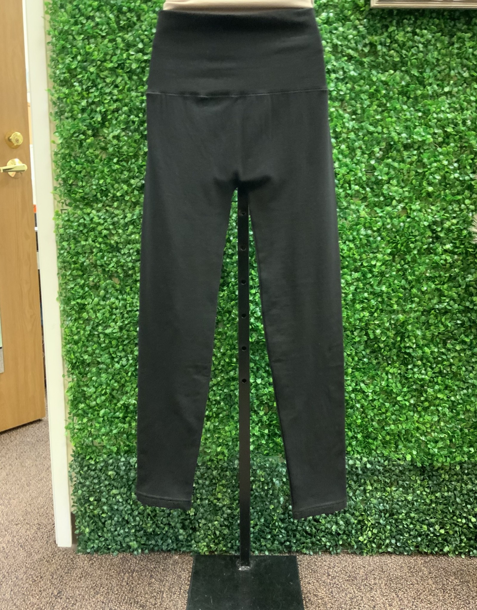 Black Fleece Lined High Wasited Legging