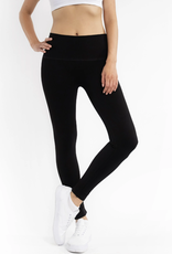 Black Fleece Lined High Wasited Legging