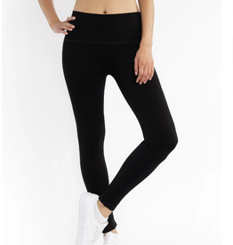 Black Fleece Lined High Wasited Legging