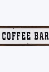 - Coffee Bar Enamel Sign