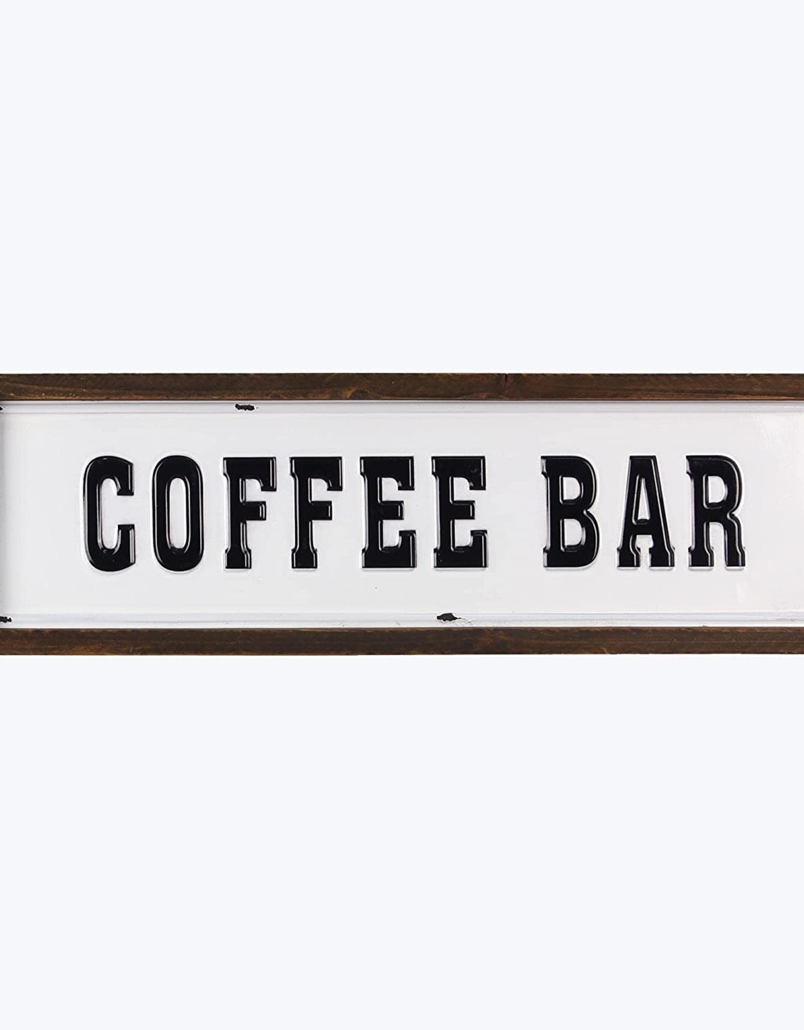 - Coffee Bar Enamel Sign