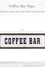 - Coffee Bar Enamel Sign