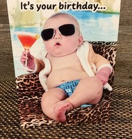 Baby Live Large Birthday Card