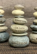 - Balance Rock Figure w/Saying