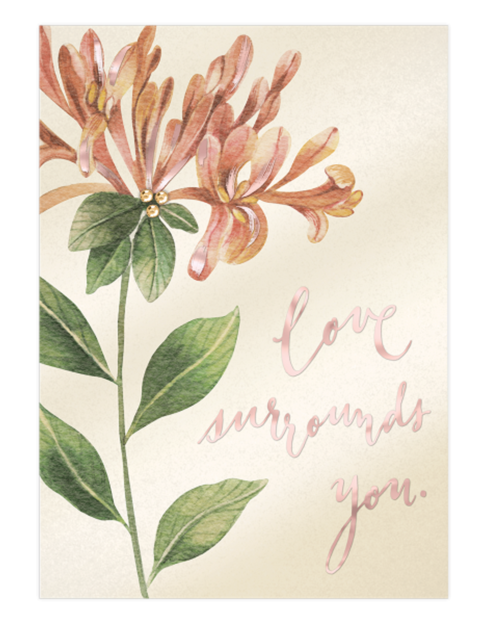 - Love Surrounds You Greeting Card