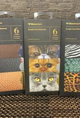 Cats RFID Protected Card Sleeves for Wallets