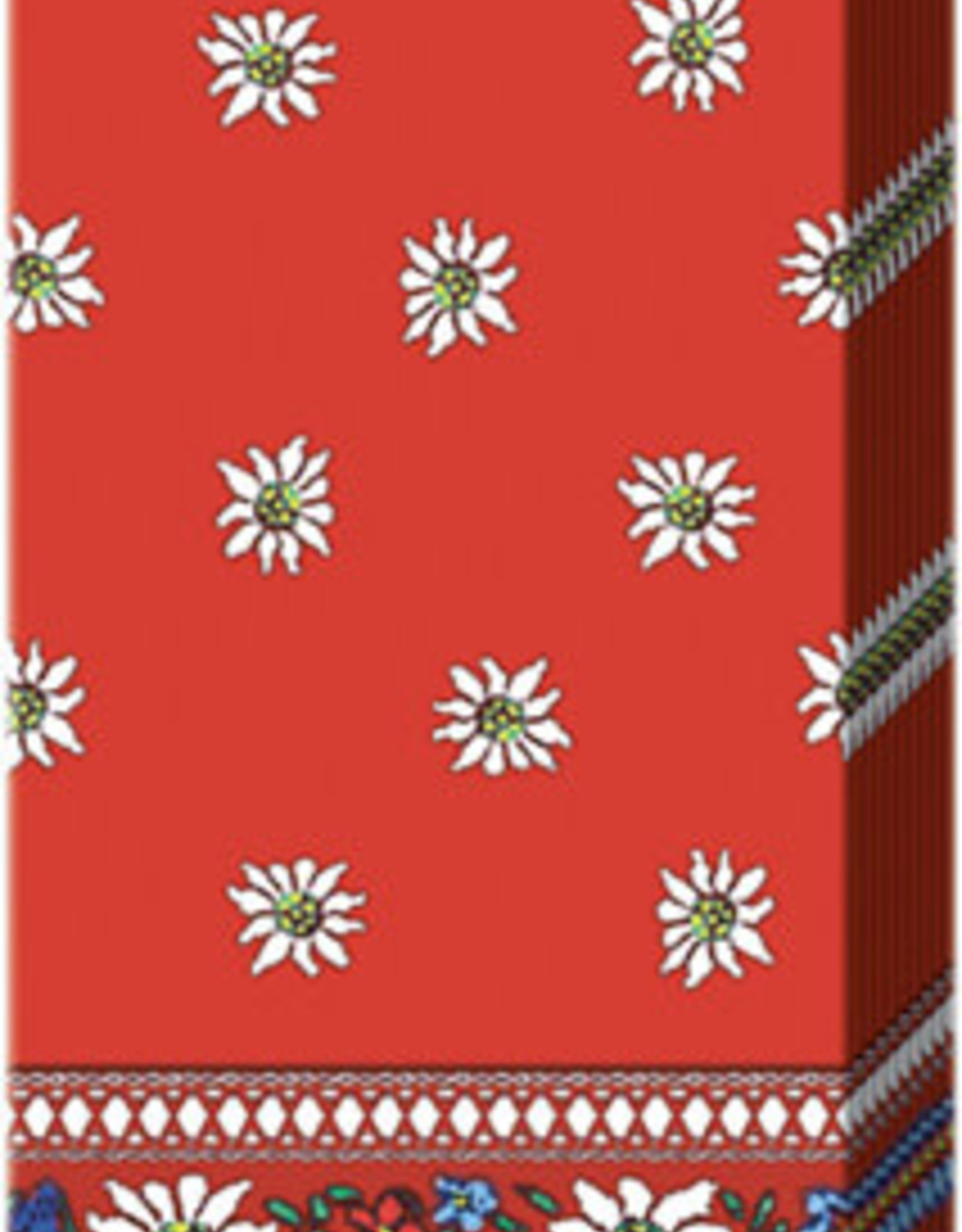 Edelweiss Red Pocket Tissue