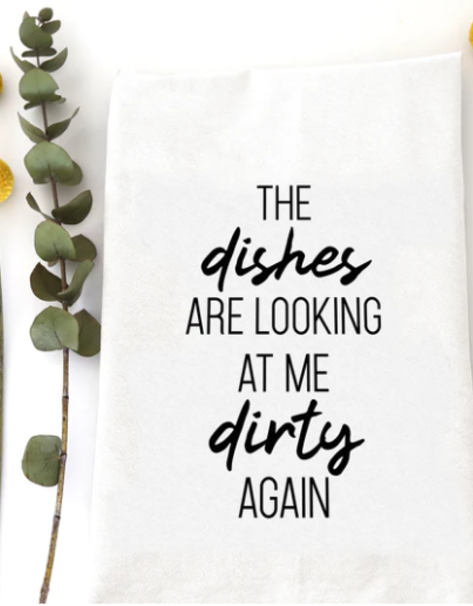 Wildwood Landing Wildwood Landing Dishes Looking at Me Dirty Tea Towel