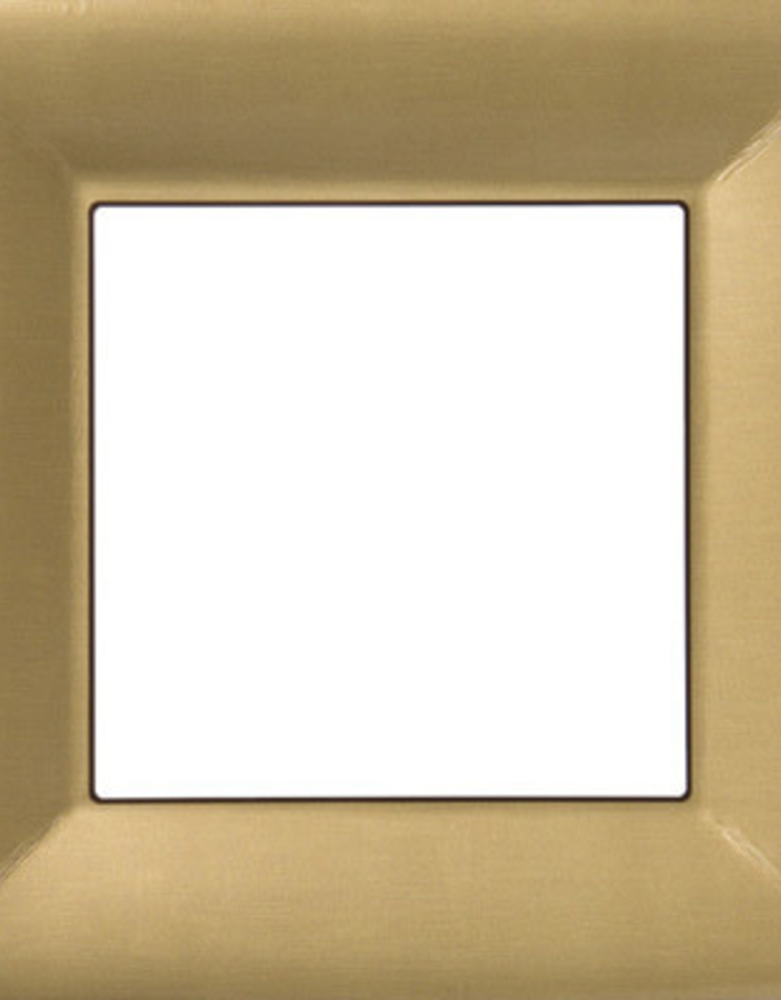 Classic Linen Gold 10" Square Plate