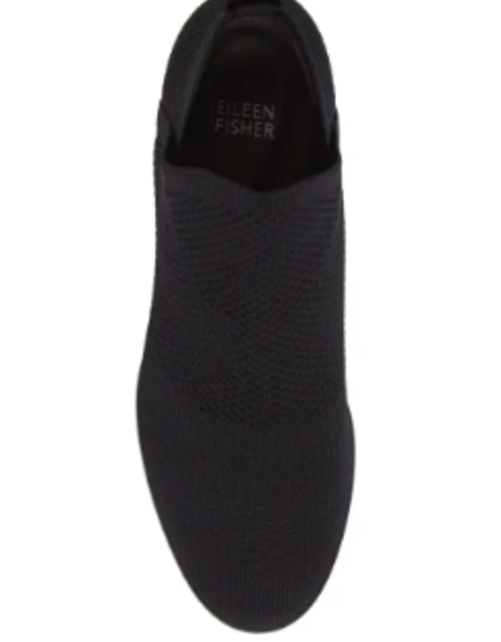 Eileen Fisher Black Knit Short Clever Bootie