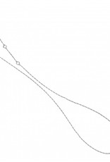 Brighton Silver/Gold Venezia Petite Cross Necklace