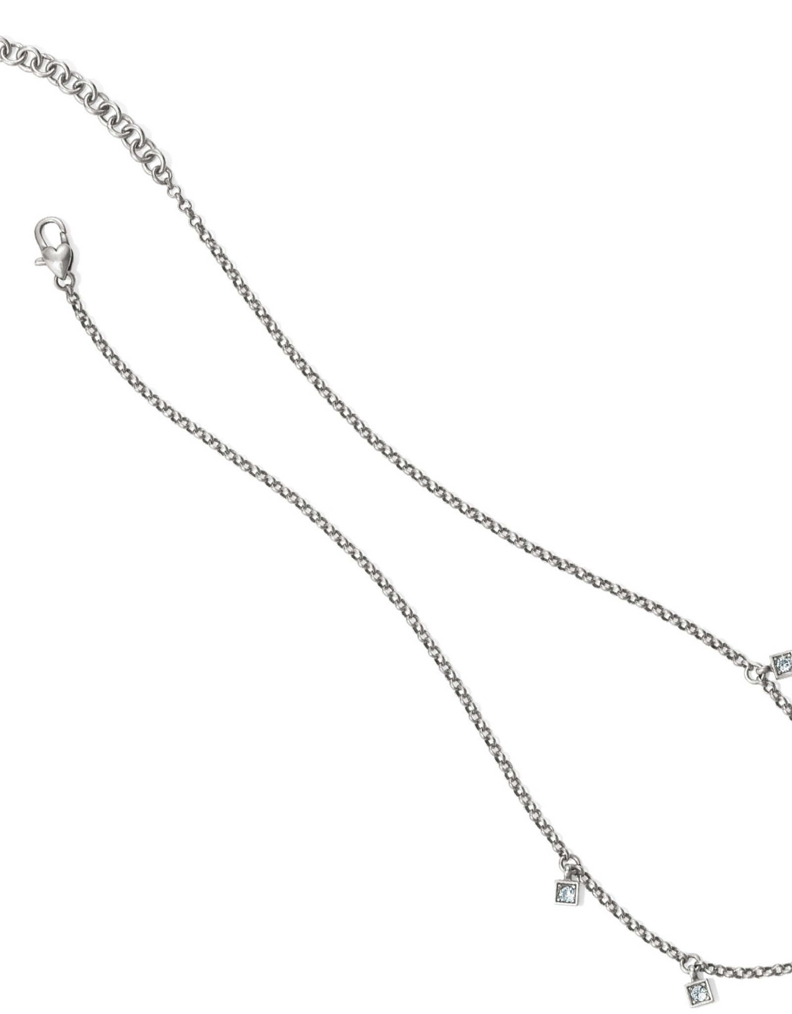 Silver Meridian Zenith Station Necklace - Evelie Blu Boutique