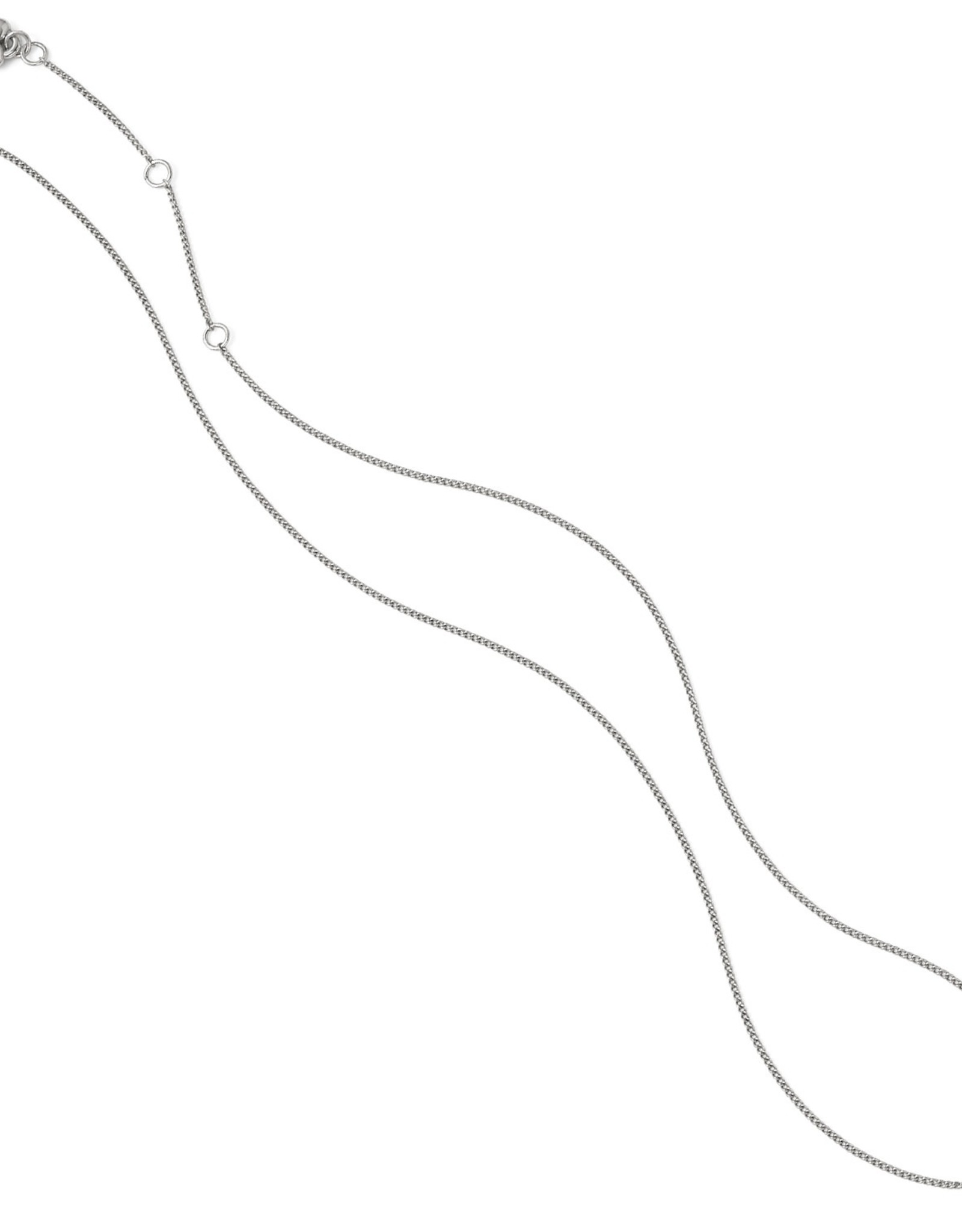 Brighton Brighton JM0071 Silver Illumina Solitaire Necklace