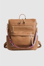 Brown Casual Versatile Backpack Bag