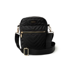 Black Cloud 9 Quilted Crossbody