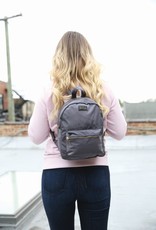 Grey Mainstreet Mini Backpack