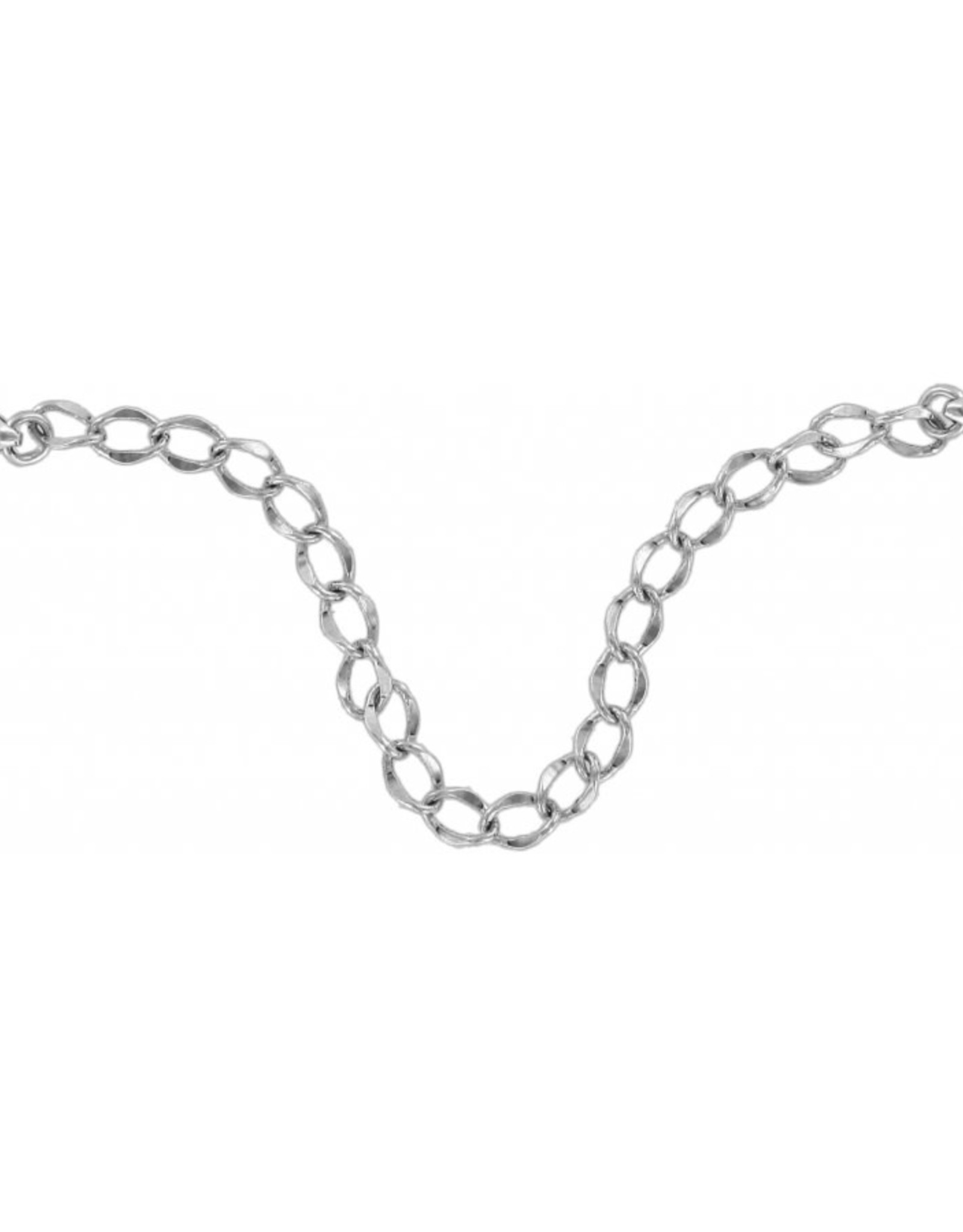 Brighton Silver Long Necklace 6" Extender