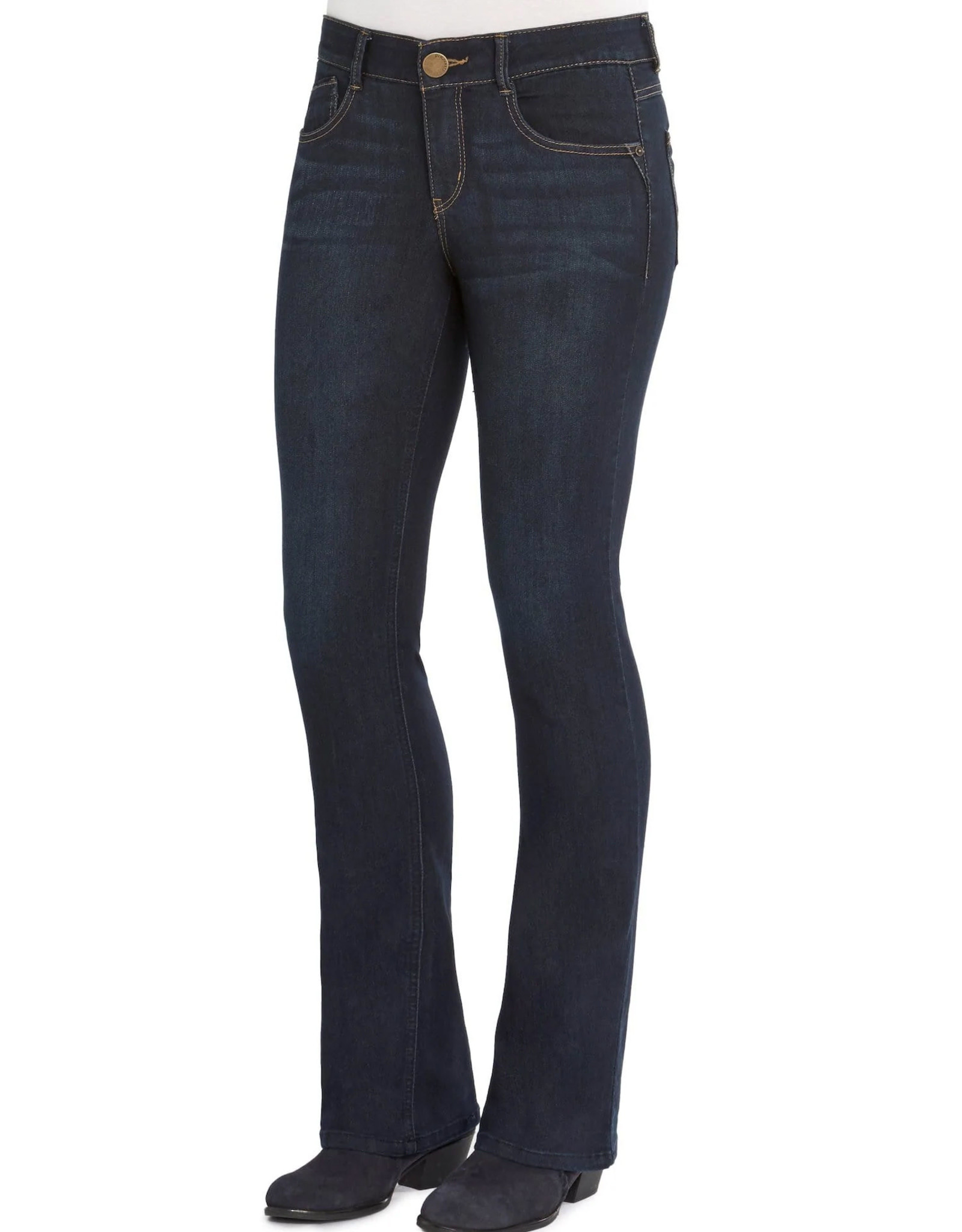Democracy Democracy BP1221BBEA Indigo Petite Mid-Rise Bootcut