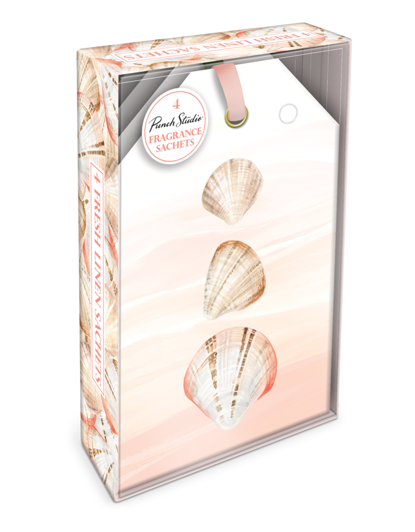 Calico Shells Fresh Linen Fragrance Boxed Sachets
