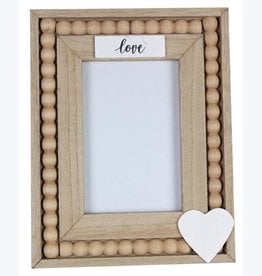 Wood Cottage 4x6 Pedestal Frame Family - Evelie Blu Boutique