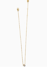 Brighton JM0072 Gold Illumina Solitaire Necklace