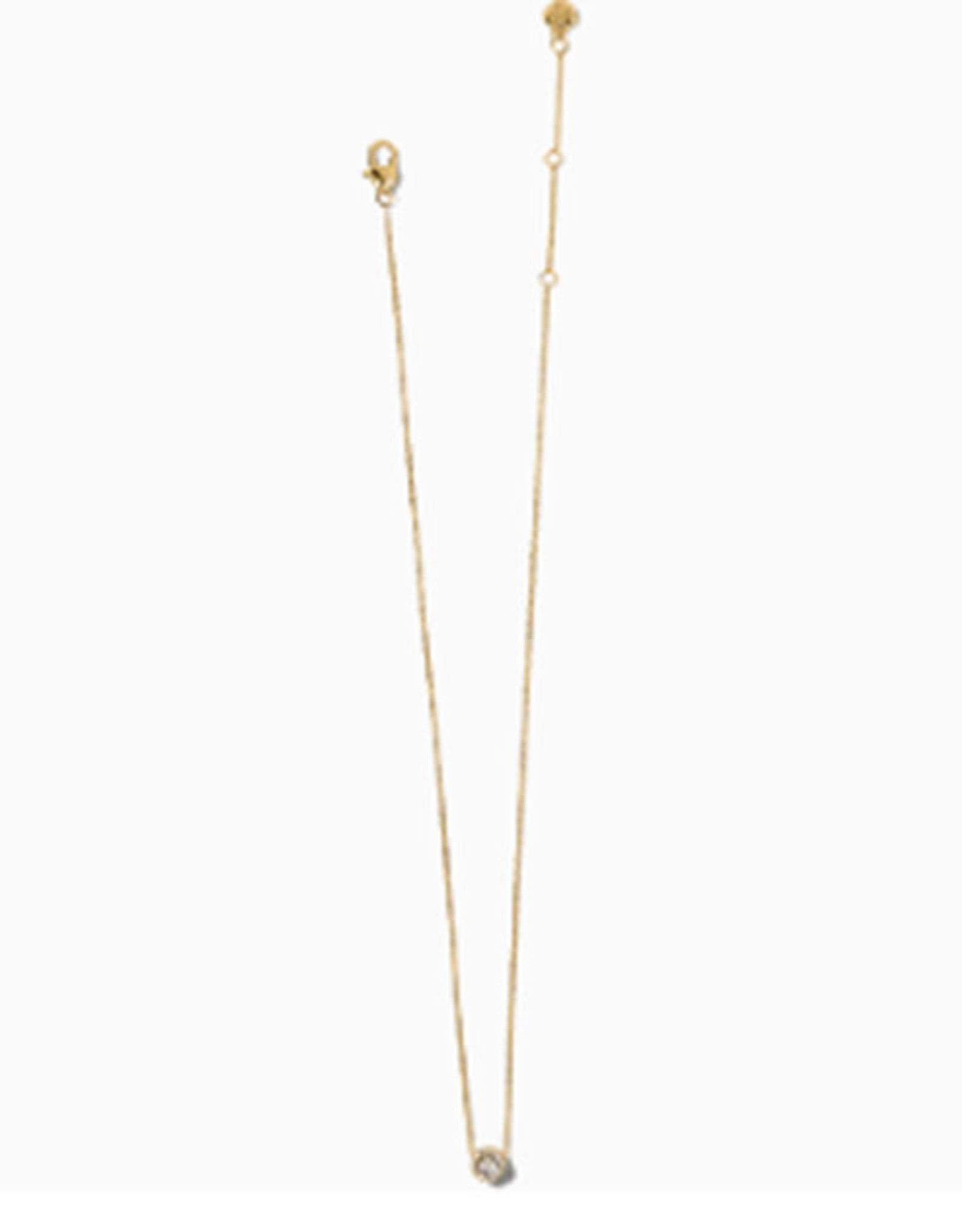 Brighton JM0072 Gold Illumina Solitaire Necklace