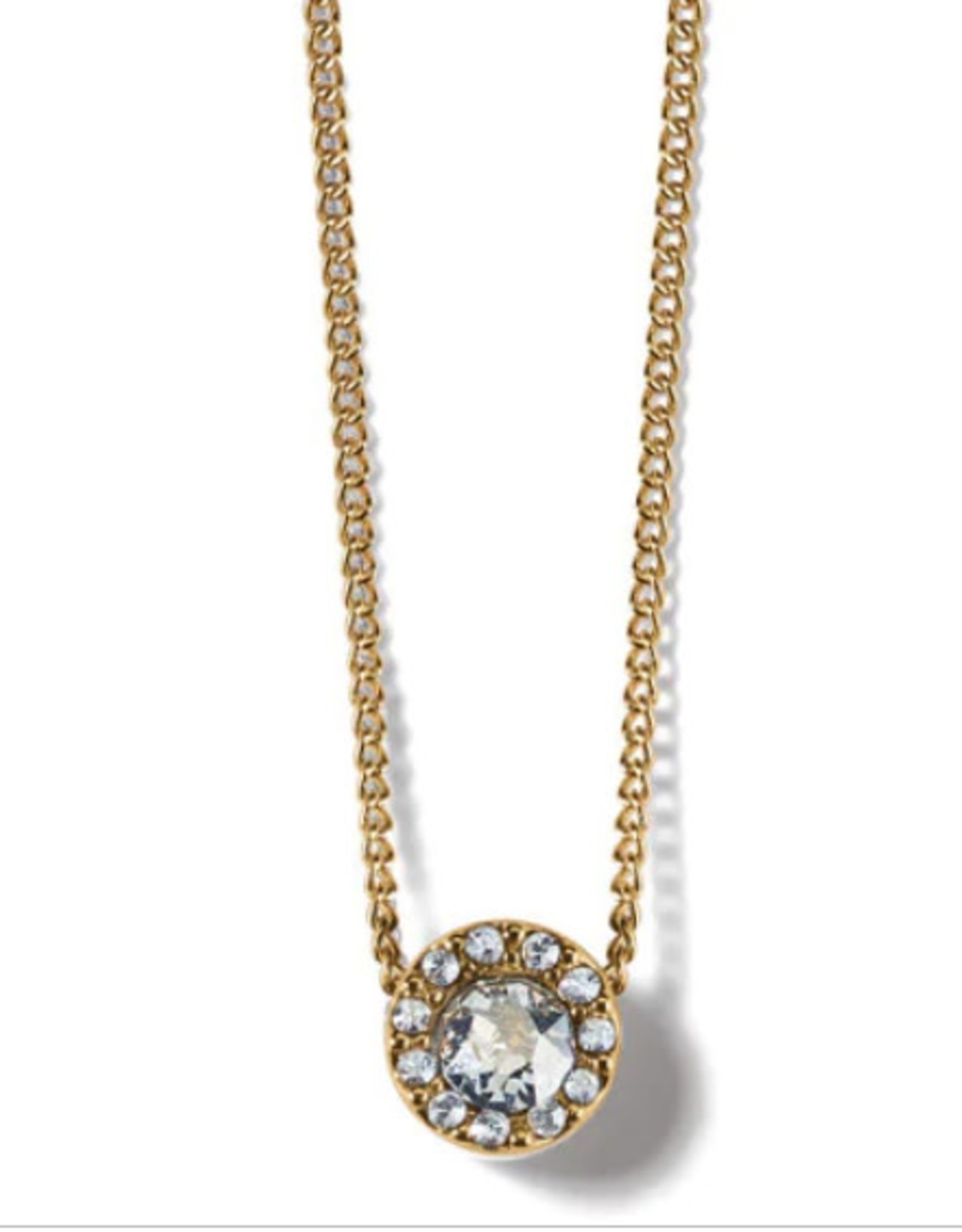 Brighton JM0072 Gold Illumina Solitaire Necklace